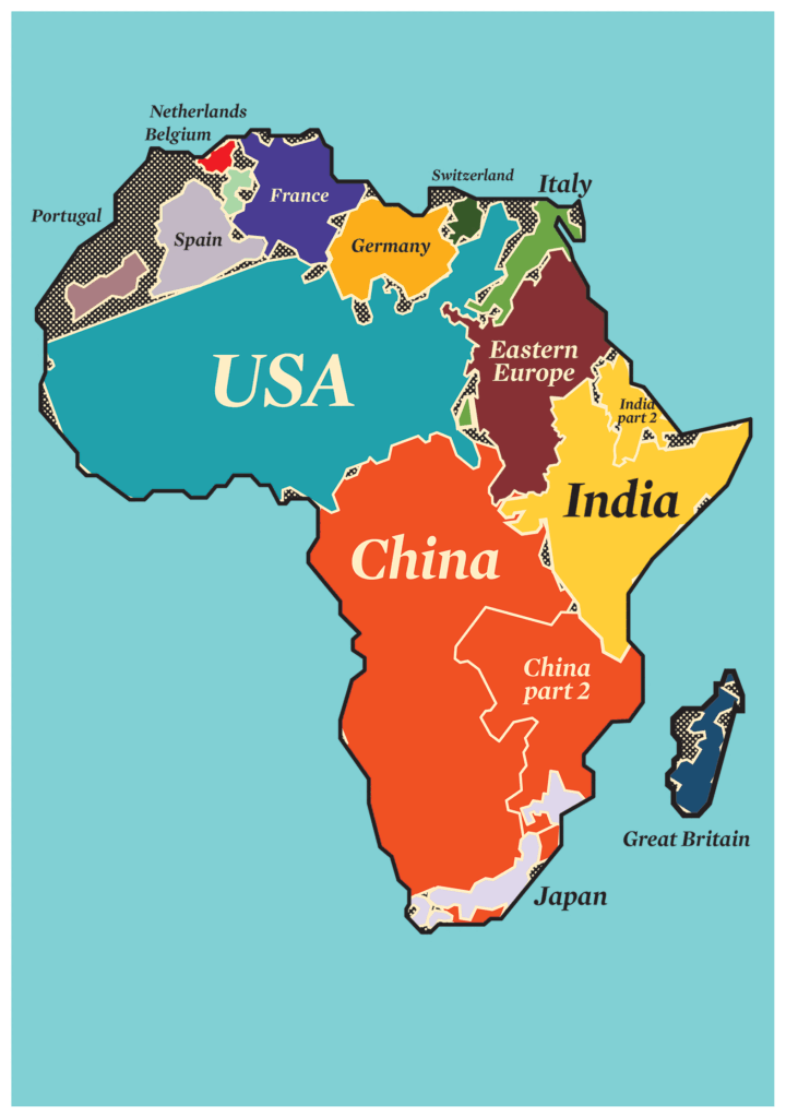 The true size of Africa